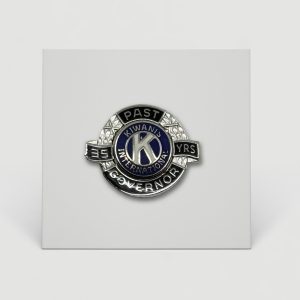 Pin Past Gouverneur 35 ans