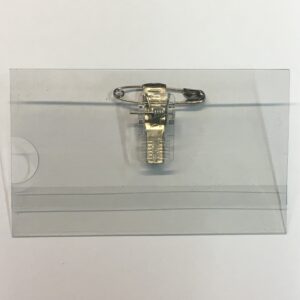 Congres badge clip/pin/paper