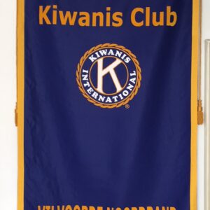 Club banner blue felt