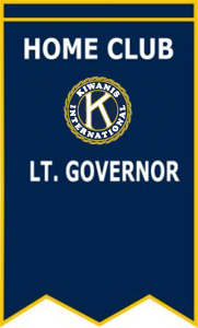 Bannière du club d'origine en polyester du lieutenant-gouverneur