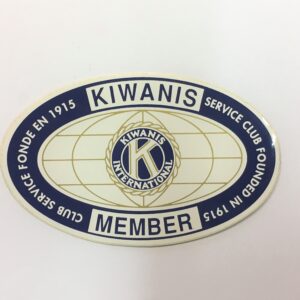 Zelfklever member eng/fr