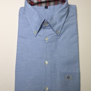 Hemd blauw"oxford/km t2 37-38