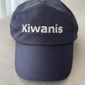 Unisex cap blauw kiwanis