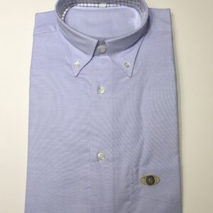 Hemd blauw"oxford/lm t2 37-38