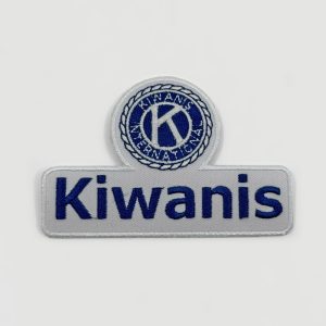 Embroidery kiwanis 10cm