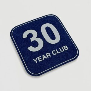 Banner patch 30 year club