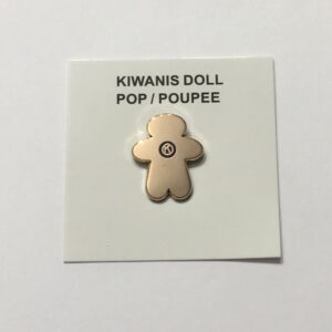 Pin Kiwanis Pop - Gold
