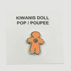 Pin Kiwanis Pop - Peach