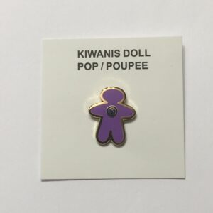pin kiwanis pop - violet