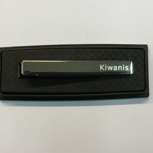 Dasspeld kiwanis tie-clip silv