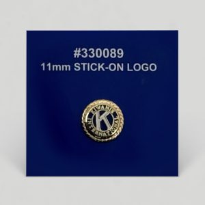 stick-on 'K' logo 11mm