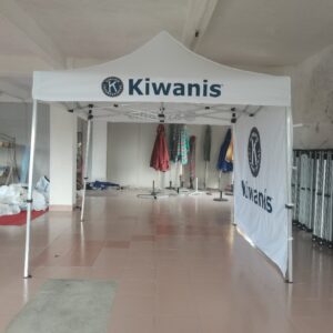 Tent 3x3m - 1pc full wall white