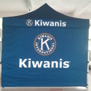 Tent 3x3m - 3pc full wall blue