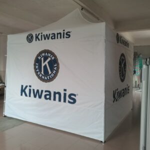 Tent 3x3m - 3pc full wall white