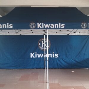 Tent 3x6m - 1 full+2pc half wall blue