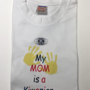 Kids t-shirts/my mom is kiwan.